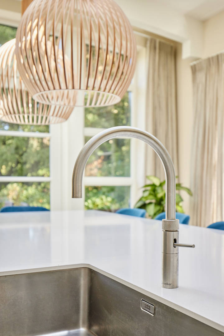 Aanbouw Woonkeuken Kookeiland Modern ©Tijmen Bos Architecten