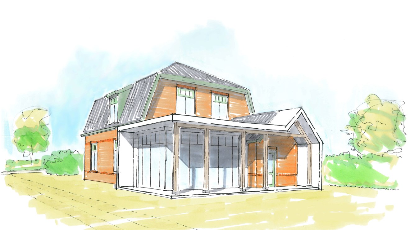 Vergunningsvrije Aanbouw Combinatie Klassiek Modern ©Tijmen Bos Architecten