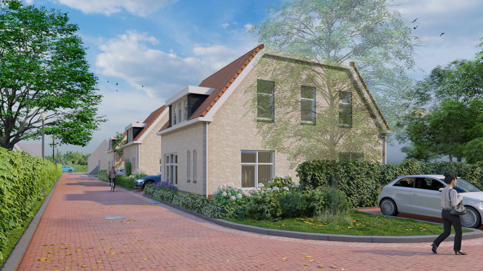 4 Nieuwbouw Woningen Vrijstaand Levensloopbestendig Onderhoudsarm Diepenveen Hoge Verdieping©Tijmen Bos Architecten